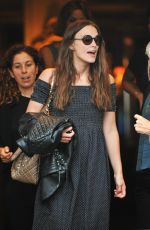 KEIRA KNIGHTLEY Leaves Venice 09/16/2016