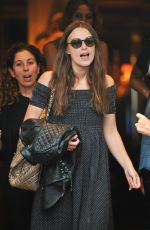KEIRA KNIGHTLEY Leaves Venice 09/16/2016