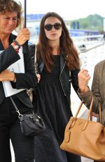 KEIRA KNIGHTLEY Leaves Venice 09/16/2016