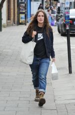 KEIRA KNIGHTLEY Out and About in London 09/28/2016