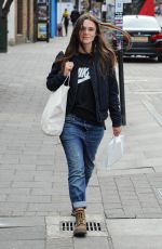 KEIRA KNIGHTLEY Out and About in London 09/28/2016