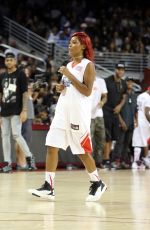 KEKE PALMER at Power 106 Basketball Game in Los Angeles 09/11/2016