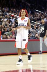KEKE PALMER at Power 106 Basketball Game in Los Angeles 09/11/2016
