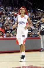 KEKE PALMER at Power 106 Basketball Game in Los Angeles 09/11/2016