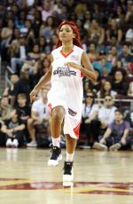 KEKE PALMER at Power 106 Basketball Game in Los Angeles 09/11/2016