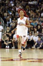 KEKE PALMER at Power 106 Basketball Game in Los Angeles 09/11/2016