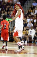 KEKE PALMER at Power 106 Basketball Game in Los Angeles 09/11/2016