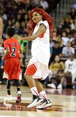 KEKE PALMER at Power 106 Basketball Game in Los Angeles 09/11/2016