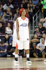 KEKE PALMER at Power 106 Basketball Game in Los Angeles 09/11/2016