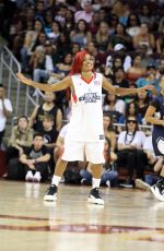 KEKE PALMER at Power 106 Basketball Game in Los Angeles 09/11/2016