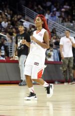 KEKE PALMER at Power 106 Basketball Game in Los Angeles 09/11/2016