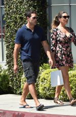 KELLY BROOK Out and About in West Hollywood 09/07/2016