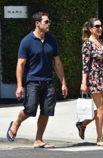 KELLY BROOK Out and About in West Hollywood 09/07/2016
