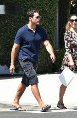 KELLY BROOK Out and About in West Hollywood 09/07/2016