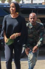 KELLY ROWLAND Arrives at Usher