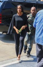 KELLY ROWLAND Arrives at Usher