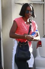 KELLY ROWLAND Leaves a Salon in Beverly Hills 09/01/2016