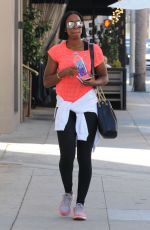 KELLY ROWLAND Leaves a Salon in Beverly Hills 09/01/2016