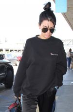 KENDALL JENNER at LAX Airport in Los Angeles 09/26/2016