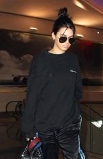 KENDALL JENNER at LAX Airport in Los Angeles 09/26/2016