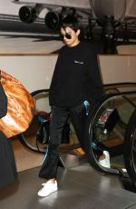 KENDALL JENNER at LAX Airport in Los Angeles 09/26/2016