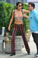 KENDALL JENNER in a Halter Top Out and About in New York 09/27/2016