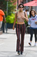KENDALL JENNER in a Halter Top Out and About in New York 09/27/2016