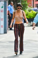 KENDALL JENNER in a Halter Top Out and About in New York 09/27/2016