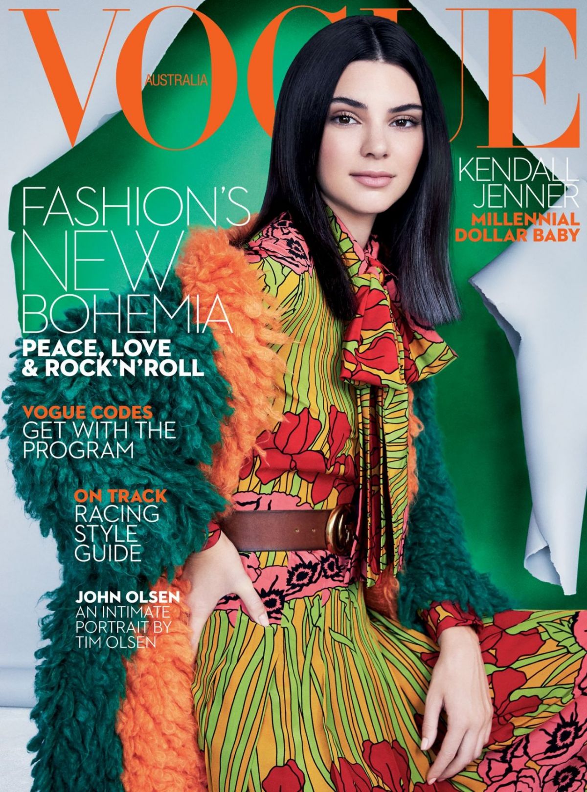 KENDALL JENNER in Vogue Magazine, Australia Octobre 2016 Issue – HawtCelebs
