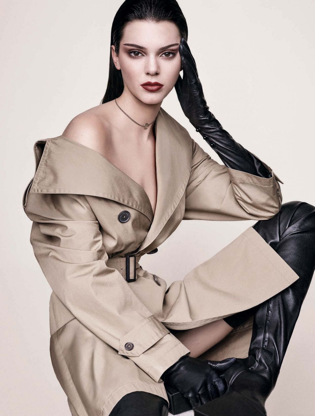 Kendall Jenner In Vogue Magazine Germany Octobre 2016 Issue Hawtcelebs