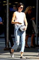 KENDALL JENNER Leaves a Fitting in New York 09/13/2016