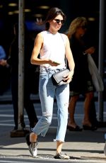 KENDALL JENNER Leaves a Fitting in New York 09/13/2016
