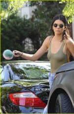 KENDALL JENNER Leaves a Friends Home in West Hollywood 08/31/2016