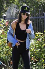 KENDALL JENNER Out and About in Los Angeles 09/05/2016