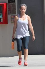 KENDRA WILKINSON in Leggings Leaves a Gym in Los Angeles 09/02/2016