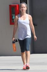 KENDRA WILKINSON in Leggings Leaves a Gym in Los Angeles 09/02/2016