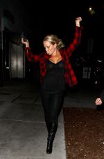 KENDRA WILKINSON Night Out in Hollywood 09/14/2016