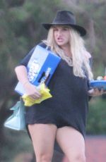 KESHA SEBERT Out for Picnic in Los Angeles 08/27/2016