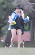 KESHA SEBERT Out for Picnic in Los Angeles 08/27/2016