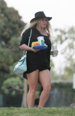 KESHA SEBERT Out for Picnic in Los Angeles 08/27/2016