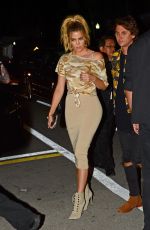KHLOE KARDASHIAN at Prime One Twelve Restaurant in Miami 09/15/2016