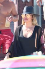 KHLOE KARDASHIAN in Swimsuit at a Beach in Cabo San Lucas 09/04/2016