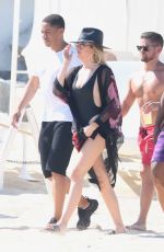 KHLOE KARDASHIAN in Swimsuit at a Beach in Cabo San Lucas 09/04/2016