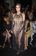 KIM and KOURTNEY KARDASHIAN at Balmain Fashion Show at Paris Fashion Week 09/29/2016