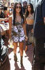KIM and KOURTNEY KARDASHIAN Out and About in Miami 09/16/2016