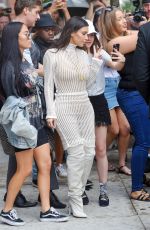 KIM KARDASHIAN Arrives Kylie and Kendall Jenner Pop Up Event in New York 09/07/2016
