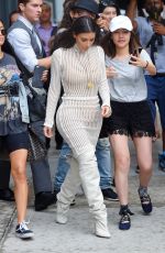 KIM KARDASHIAN Arrives Kylie and Kendall Jenner Pop Up Event in New York 09/07/2016