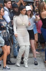 KIM KARDASHIAN Arrives Kylie and Kendall Jenner Pop Up Event in New York 09/07/2016