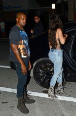 KIM KARDASHIAN at Prime One Twelve Restaurant in Miami 09/15/2016
