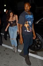 KIM KARDASHIAN at Prime One Twelve Restaurant in Miami 09/15/2016